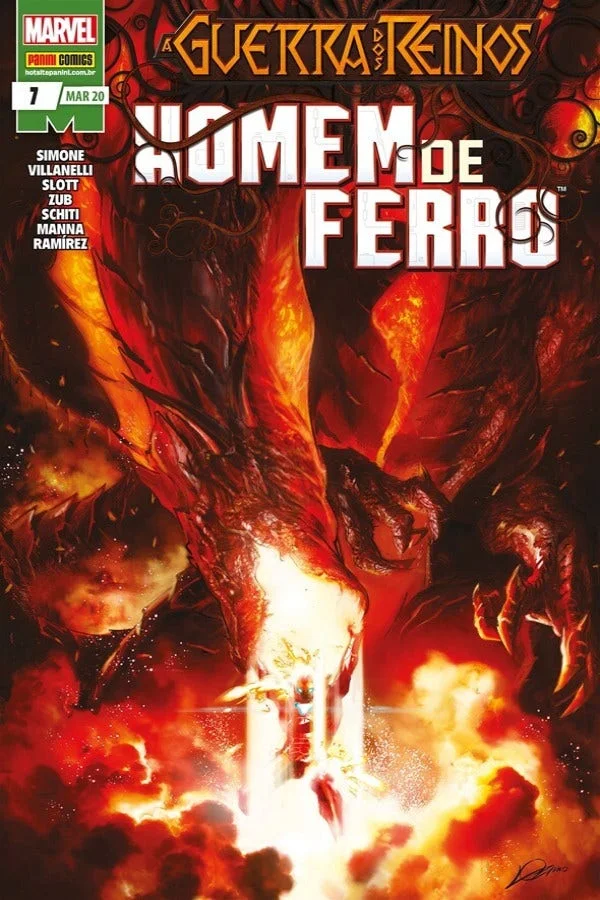 Capa de Homem De Ferro (2019) Vol. 7