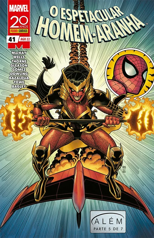 Capa de O Espetacular Homem-Aranha Vol. 41