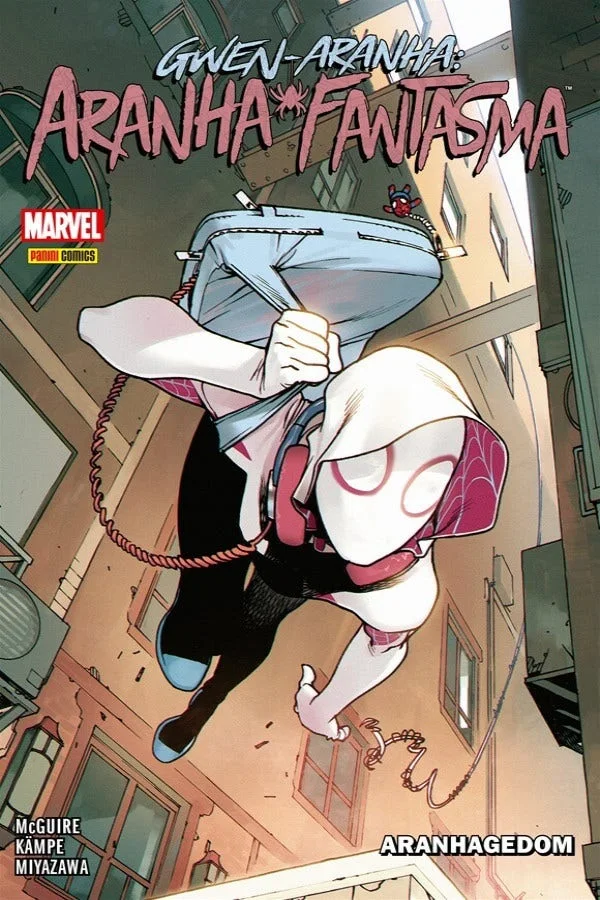 Capa de Gwen-Aranha: Aranha-fantasma Vol. 1: Aranhagedom