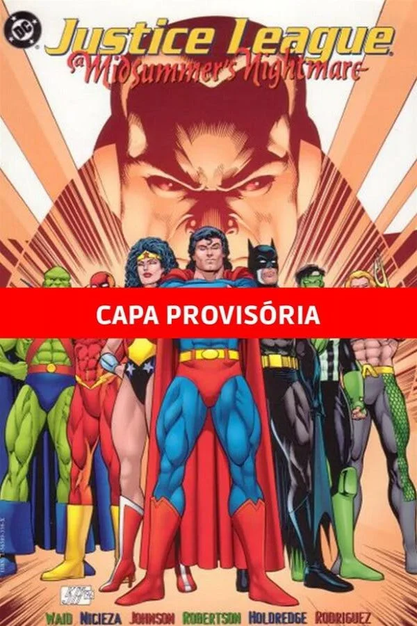 Capa de A Saga Da Liga Da Justiça Vol. 1