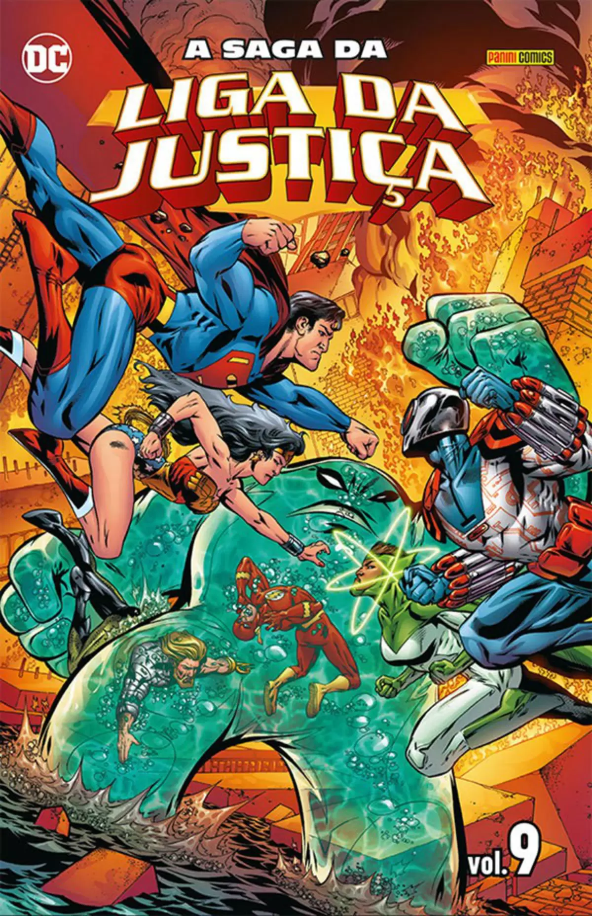 A Saga Da Liga Da Justiça Vol. 9