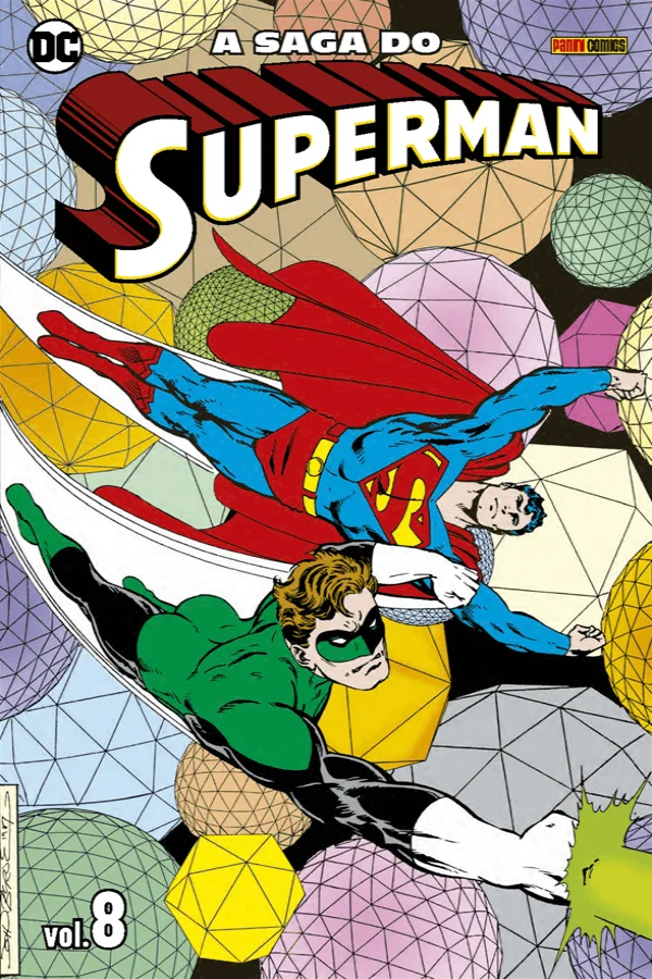 Capa de A Saga Do Superman Vol. 8