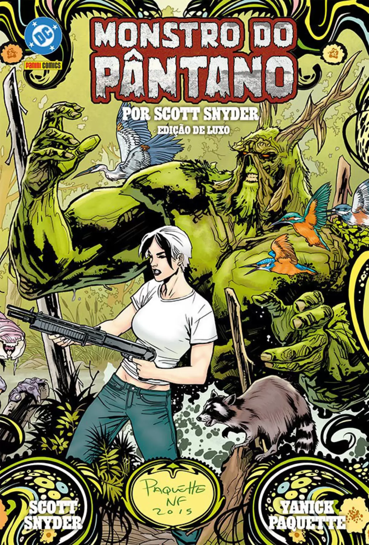 Monstro Do Pântano Por Scott Snyder - Edição De Luxo