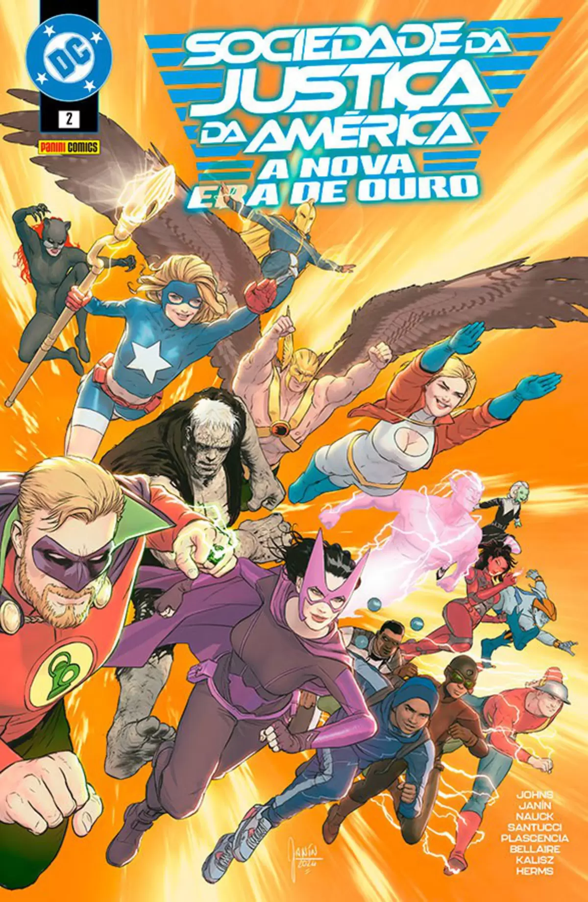 Sociedade Da Justiça Da América: A Nova Era De Ouro Vol. 2