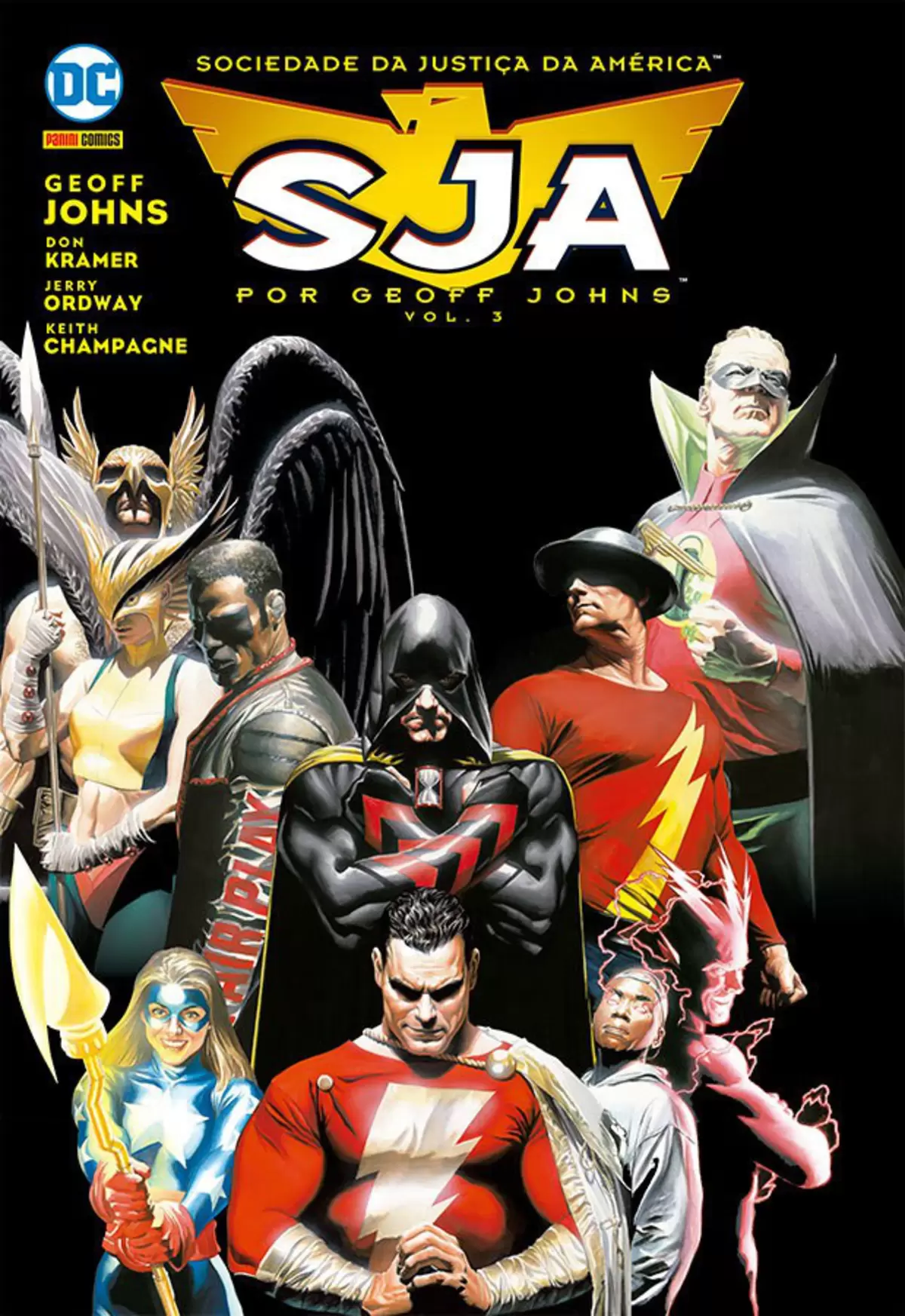 Sociedade Da Justiça Da América Por Geoff Johns Vol. 3 (Omnibus)