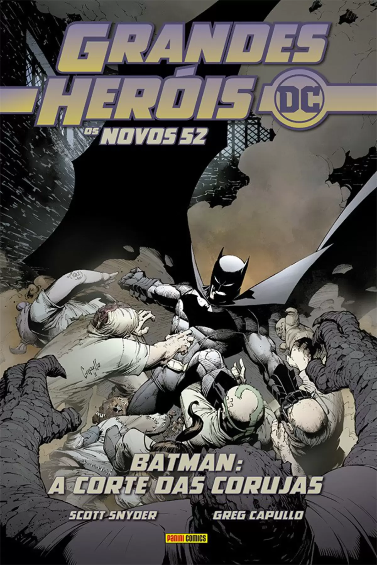 Grandes Heróis DC: Os Novos 52 Vol. 1 - Batman: A Corte Das Corujas