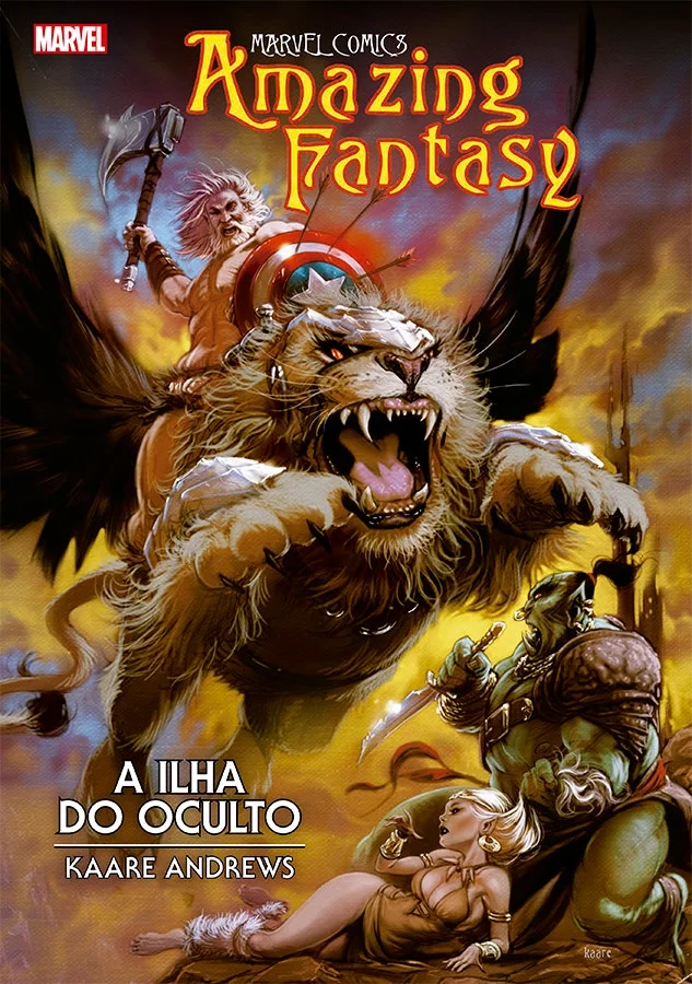 Capa de Amazing Fantasy: A Ilha Do Oculto