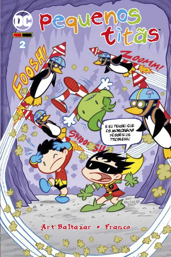 Capa de Pequenos Titãs Vol. 2