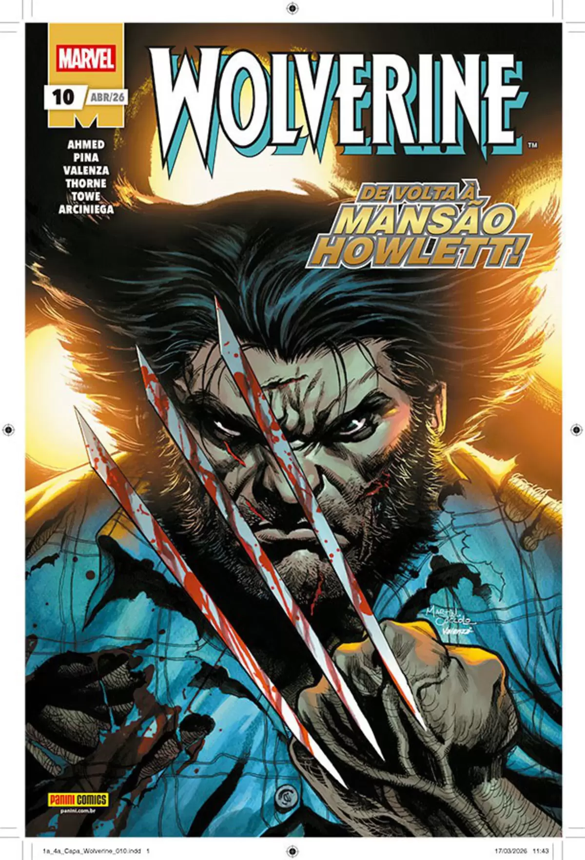 Capa de Wolverine (2025) 10