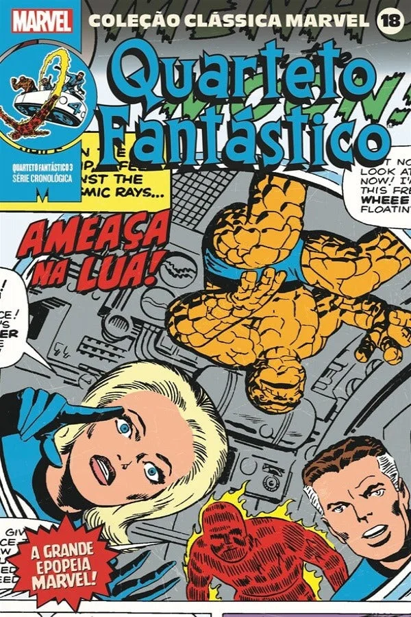 Coleção Clássica Marvel Vol. 18 - Quarteto Fantástico Vol. 3