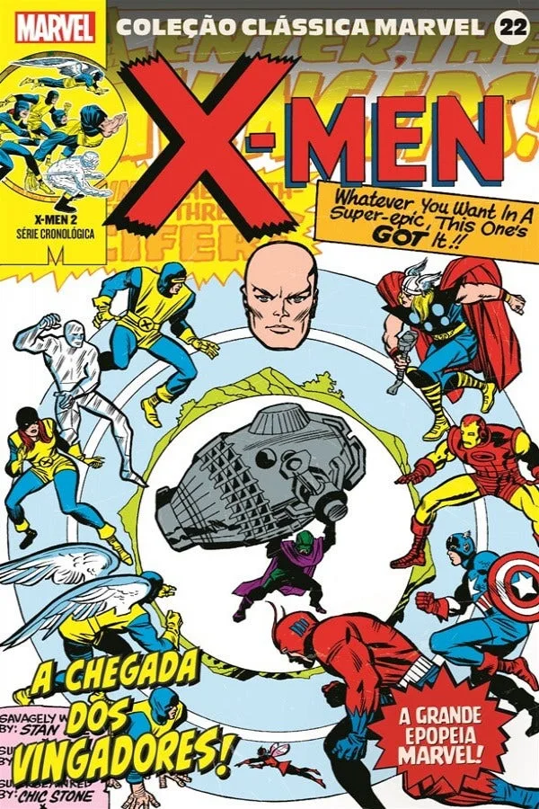 Coleção Clássica Marvel Vol. 22 - X-Men Vol. 2