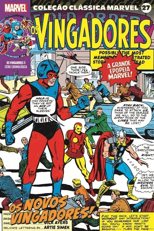 Coleção Clássica Marvel Vol. 27 - Vingadores Vol. 3