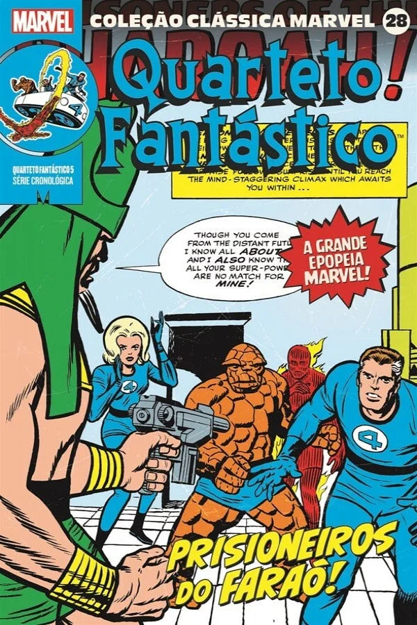 Coleção Clássica Marvel Vol. 28 - Quarteto Fantástico Vol. 5