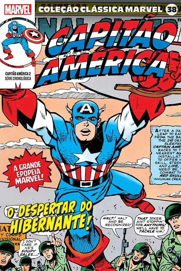 Coleção Clássica Marvel Vol. 38 - Capitão América Vol. 2