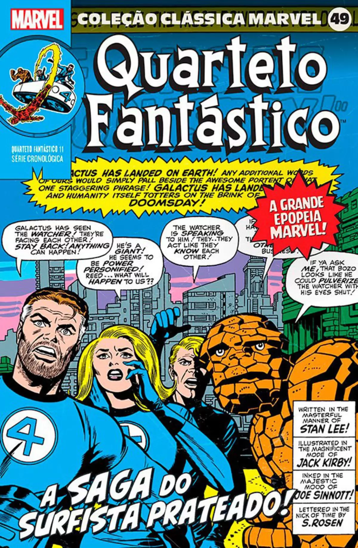 Coleção Clássica Marvel Vol. 49 - Quarteto Fantástico 11