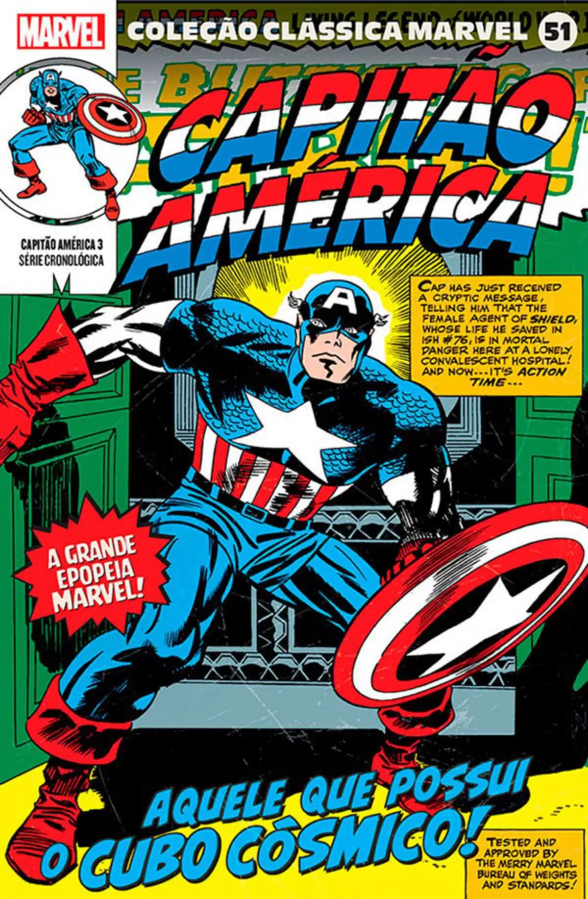 Coleção Clássica Marvel Vol. 51 - Capitão América 03