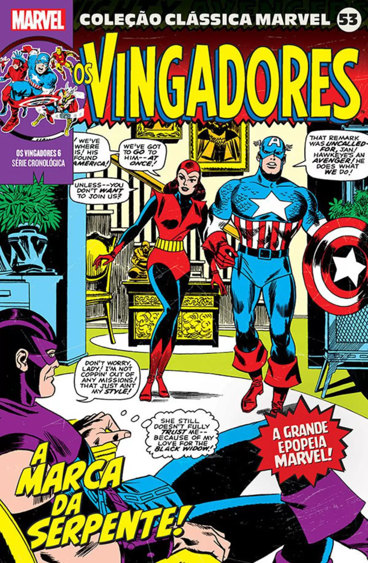 Coleção Clássica Marvel Vol. 53 - Vingadores 06