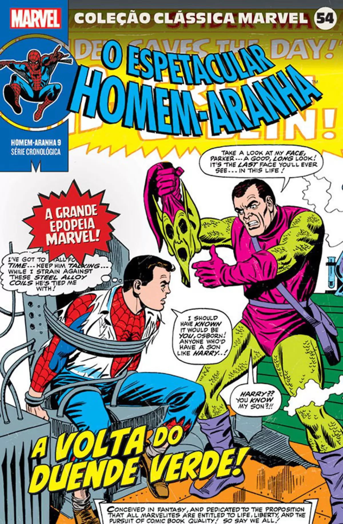 Coleção Clássica Marvel Vol. 54 - Homem-Aranha 09