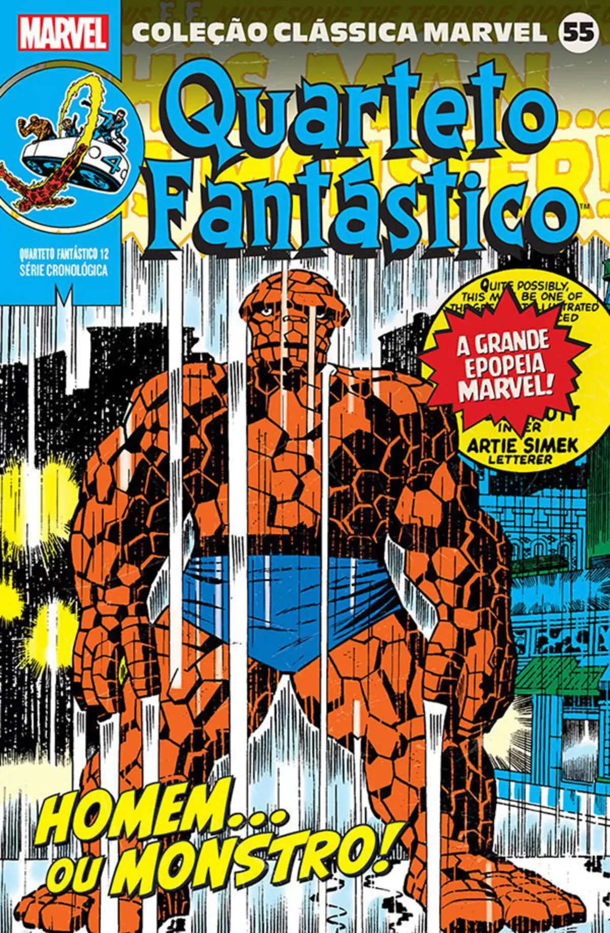 Coleção Clássica Marvel Vol. 55 - Quarteto Fantástico 12