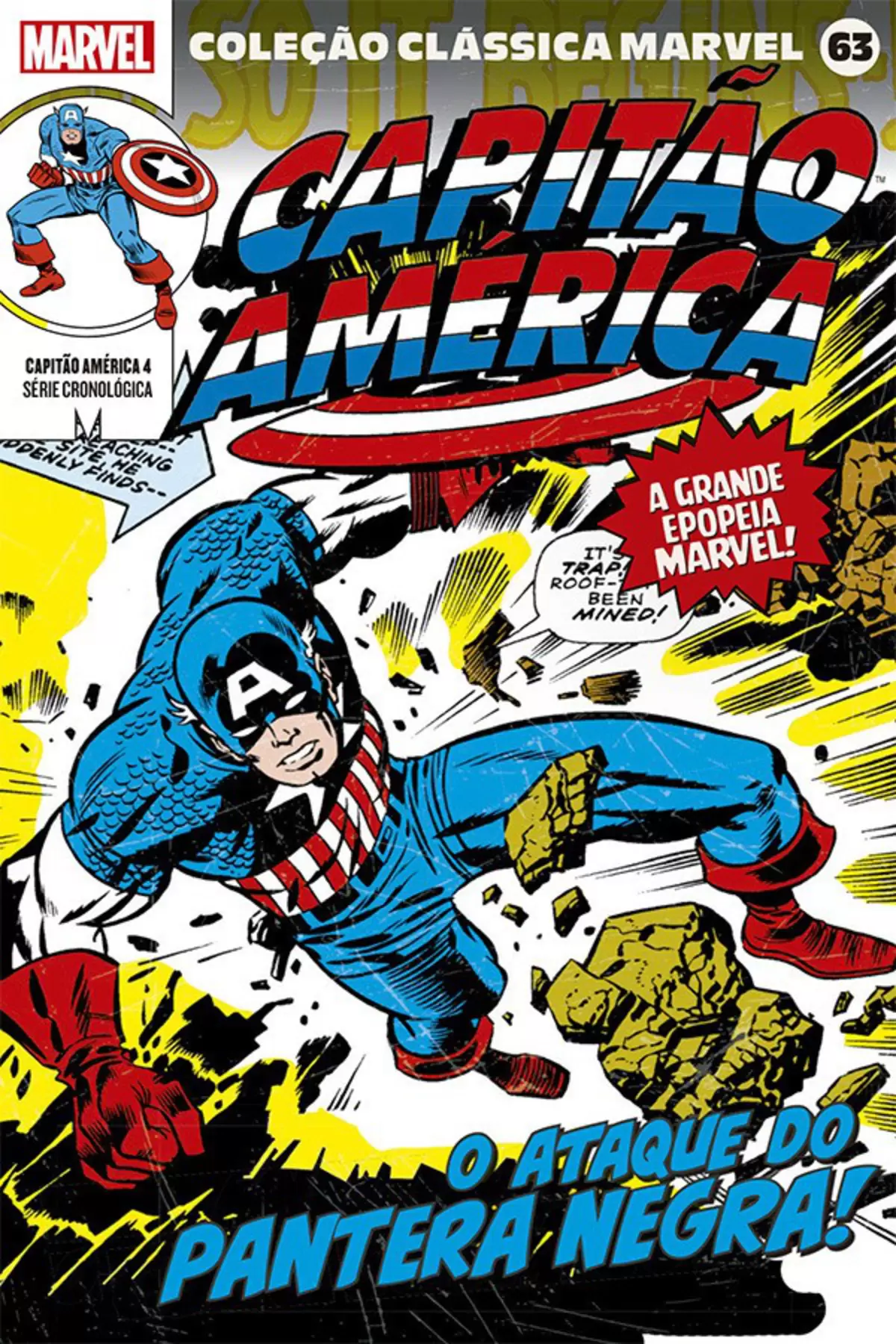 Coleção Clássica Marvel Vol. 63 - Capitão América 04