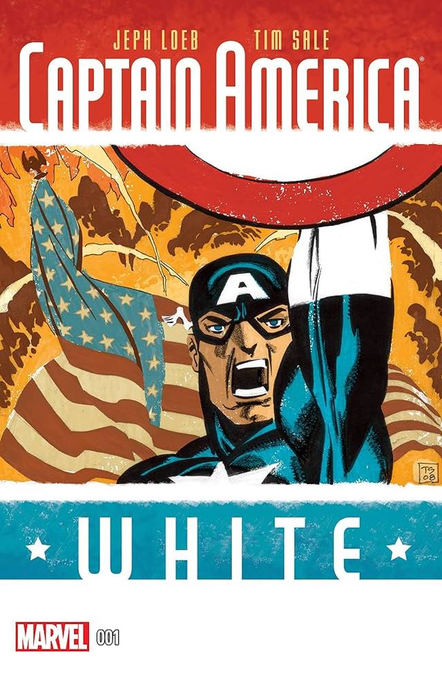 Capa de Capitão América: Branco