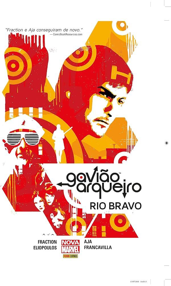 Capa de Gavião Arqueiro: Rio Bravo