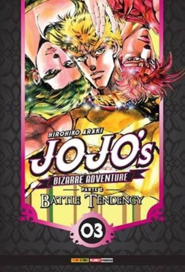 Capa de Jojo's Bizarre Adventure Parte 2: Battle Tendency #3