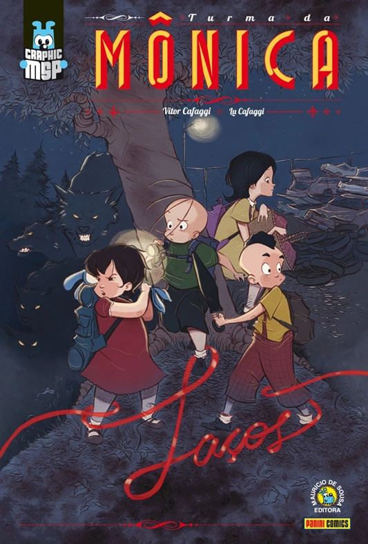Capa de Turma da Mônica: Laços