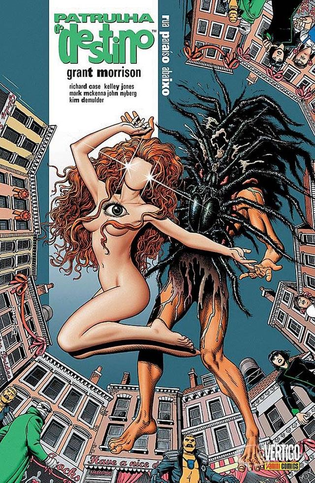 Capa de Patrulha do Destino: Rua Paraíso Abaixo