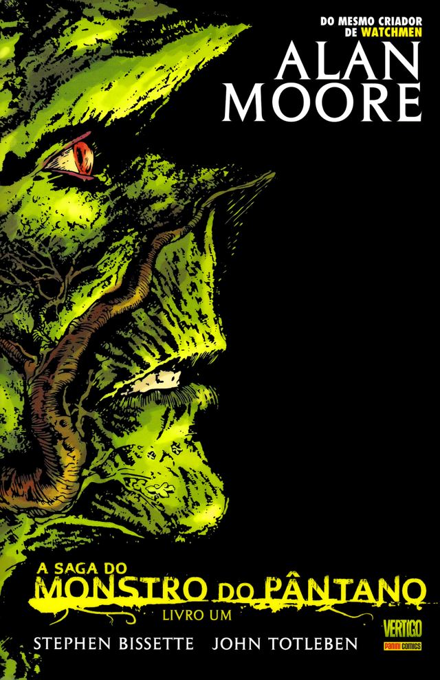 Capa de A Saga do Monstro do Pântano - Livro Um
