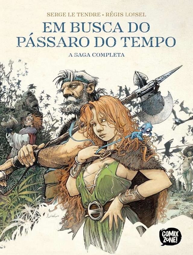 Capa de Em Busca do Pássaro do Tempo