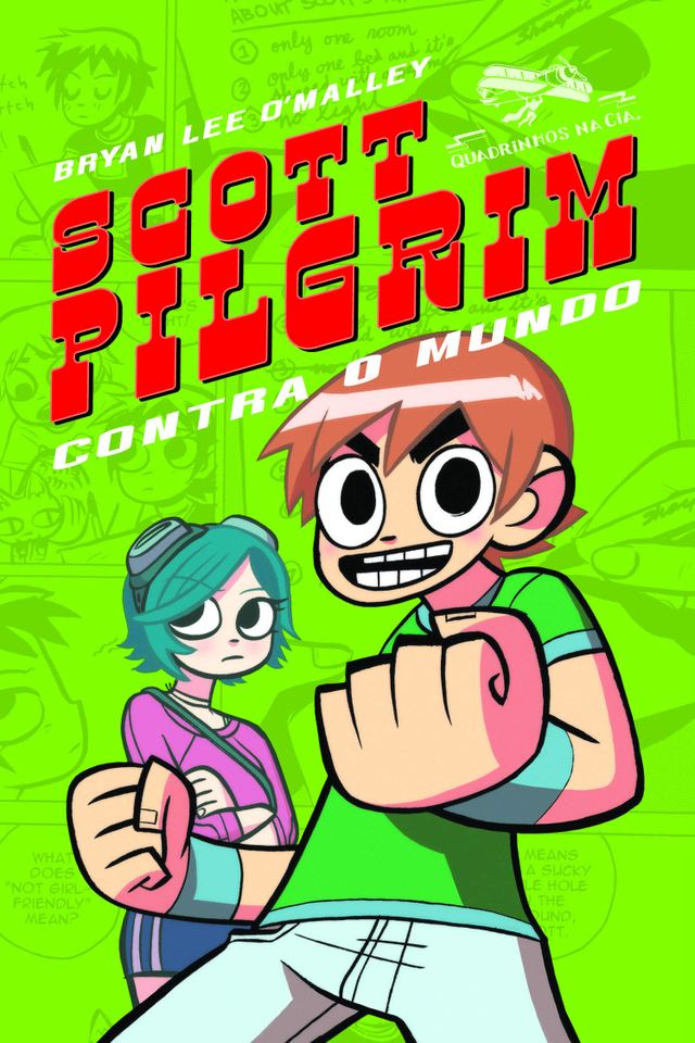 Capa de Scott Pilgrim Contra o Mundo, Volume 1