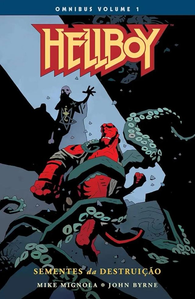 Capa de Hellboy Omnibus Vol 1: Sementes da Destruição