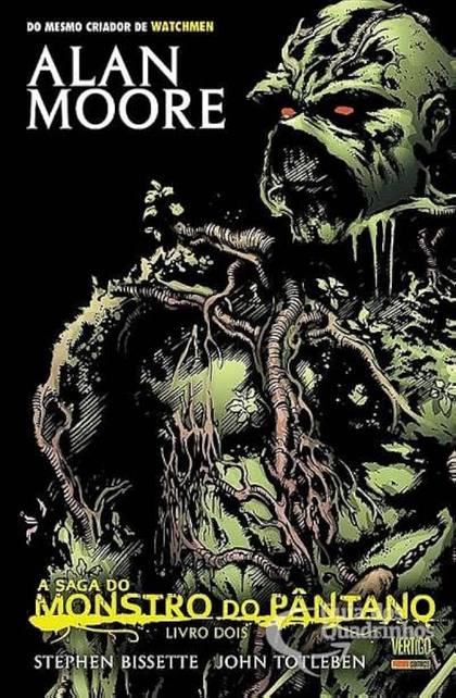Capa de A Saga do Monstro do Pantano