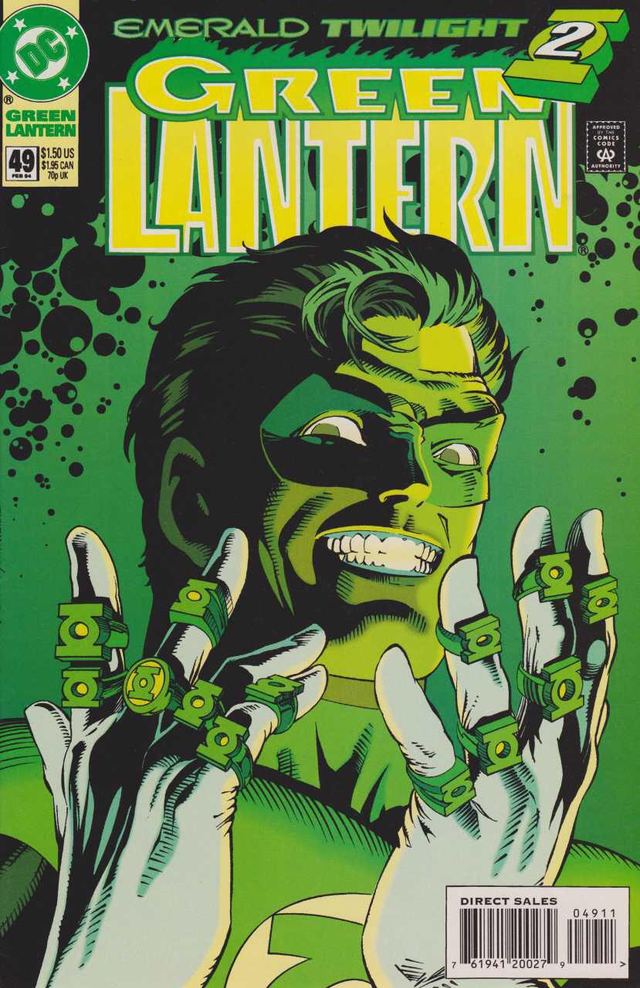 Capa de Lanterna Verde: Crepúsculo Esmeralda