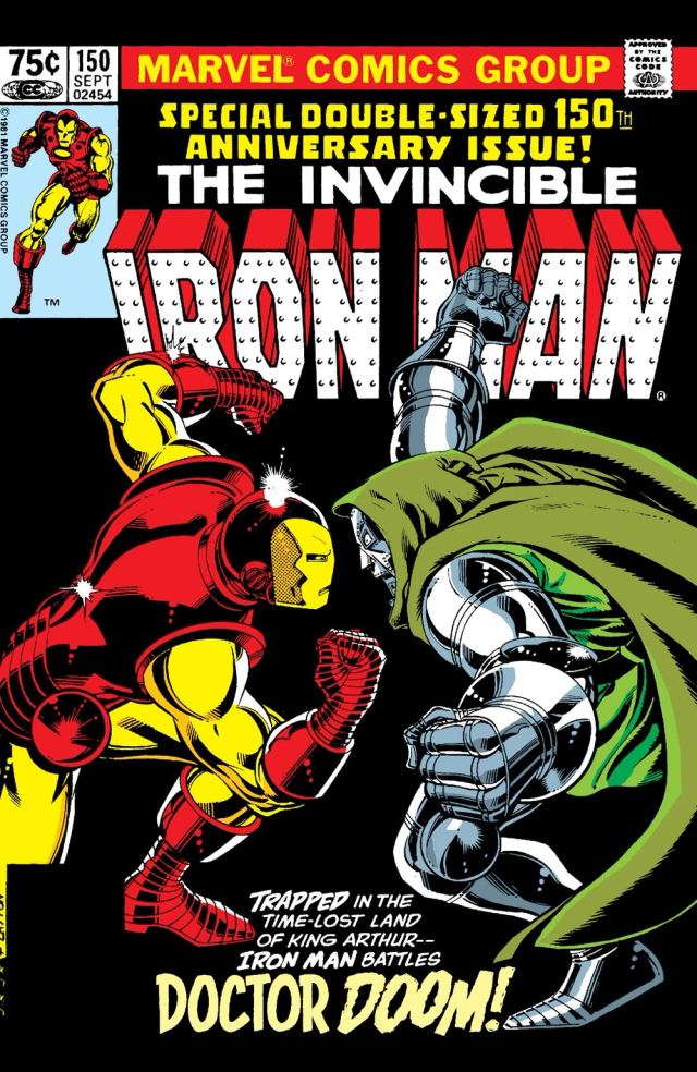Capa de O Invencível Homem de Ferro #150