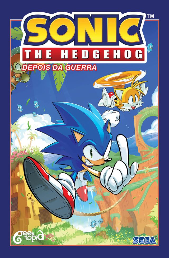 Capa de Sonic the Hedgehog: Depois da Guerra