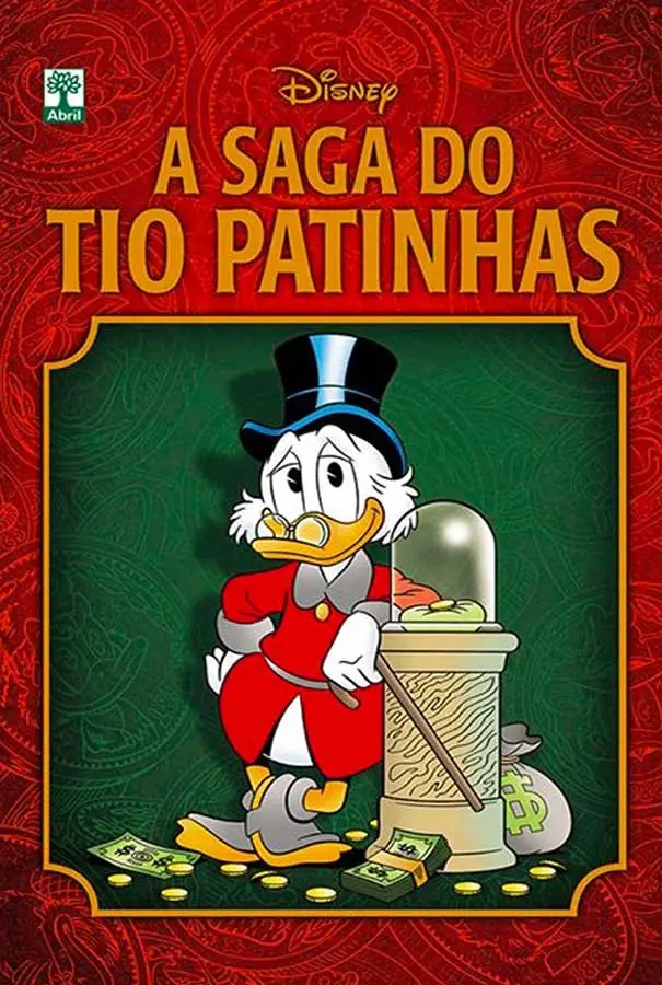 Capa de A Saga do Tio Patinhas
