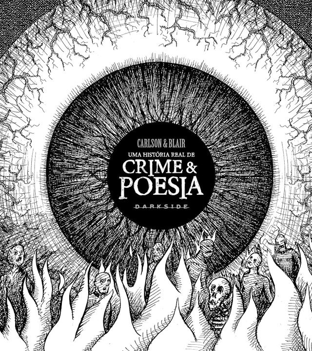 Capa de Uma História Real de Crime & Poesia