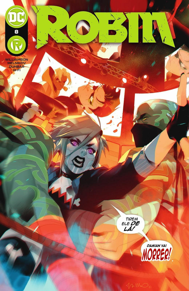 Capa de Robin #8