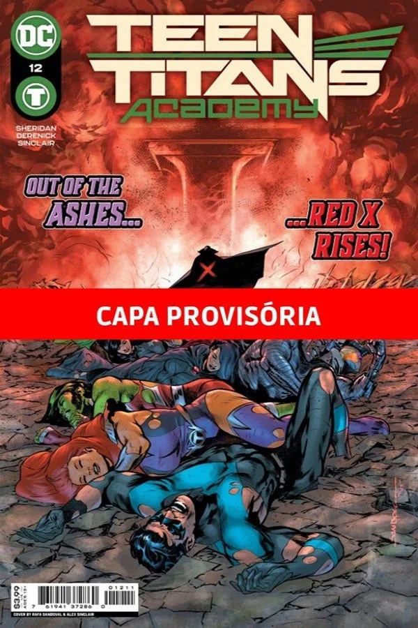 Capa de Academia Jovens Titãs Vol. 2