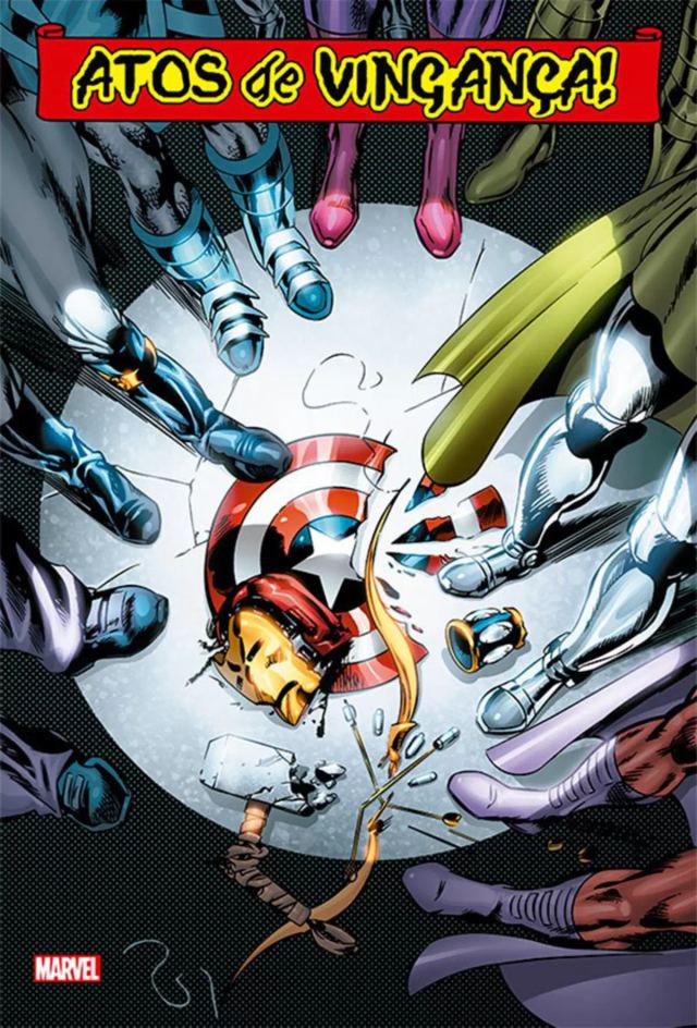 Capa de Atos De Vingança Omnibus