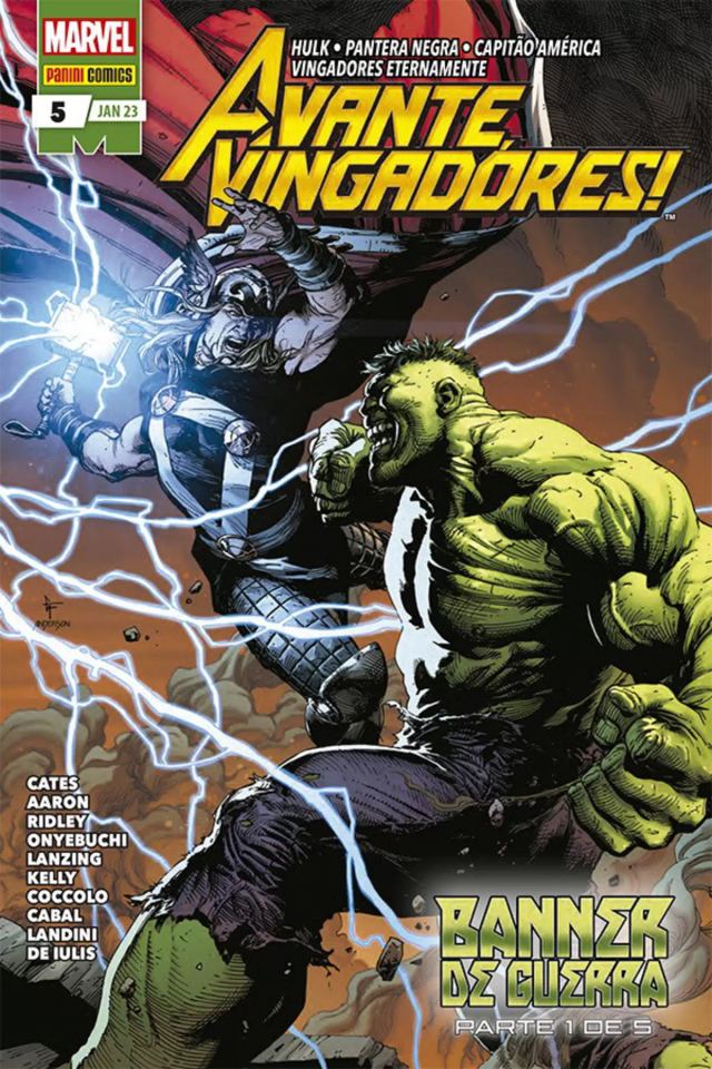 Capa de Avante, Vingadores! (2022) Vol. 5