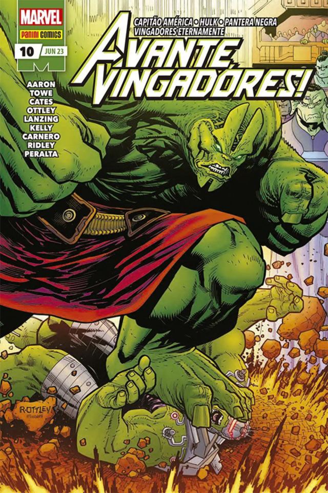 Capa de Avante, Vingadores! (2022) Vol. 10