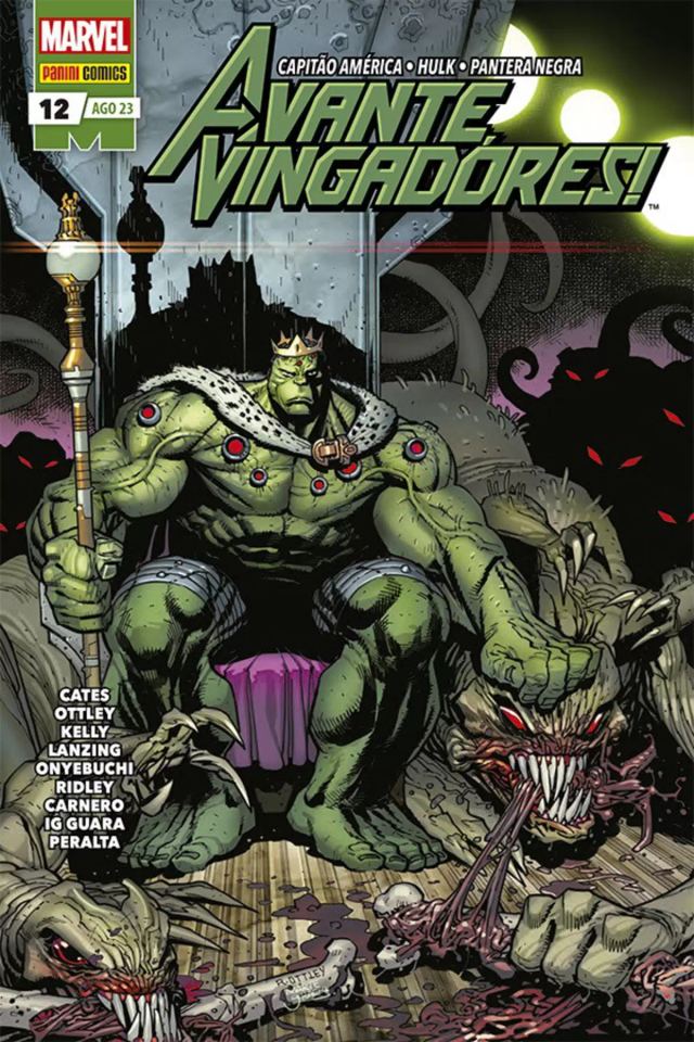Capa de Avante, Vingadores! (2022) Vol. 12