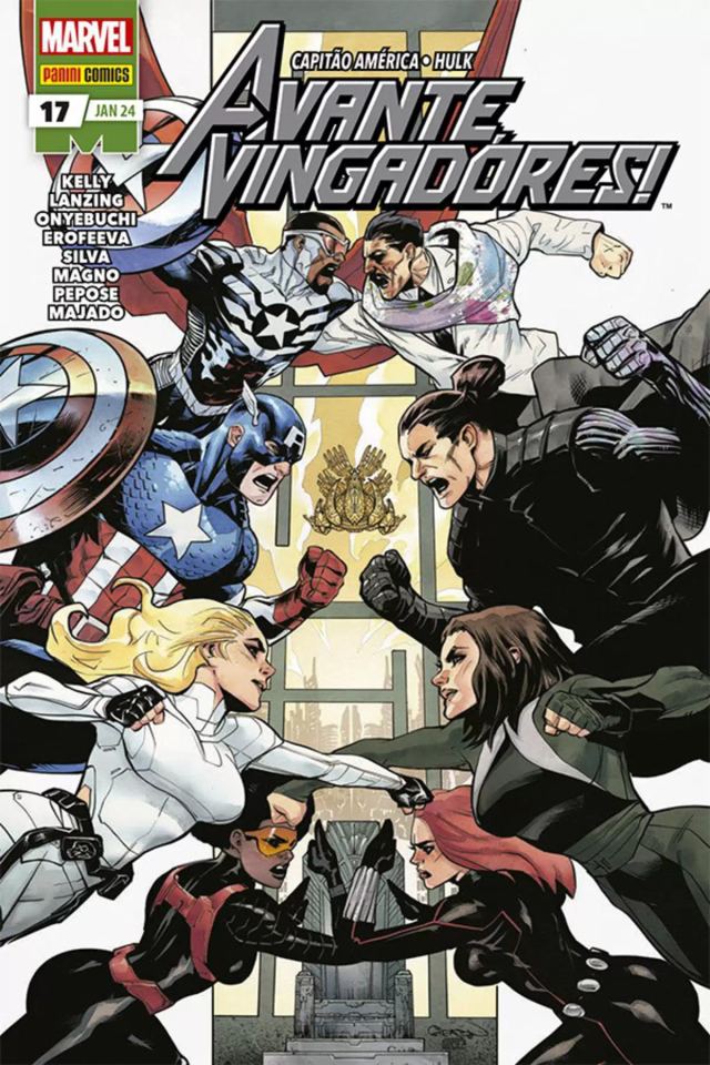Capa de Avante, Vingadores! (2022) Vol. 17