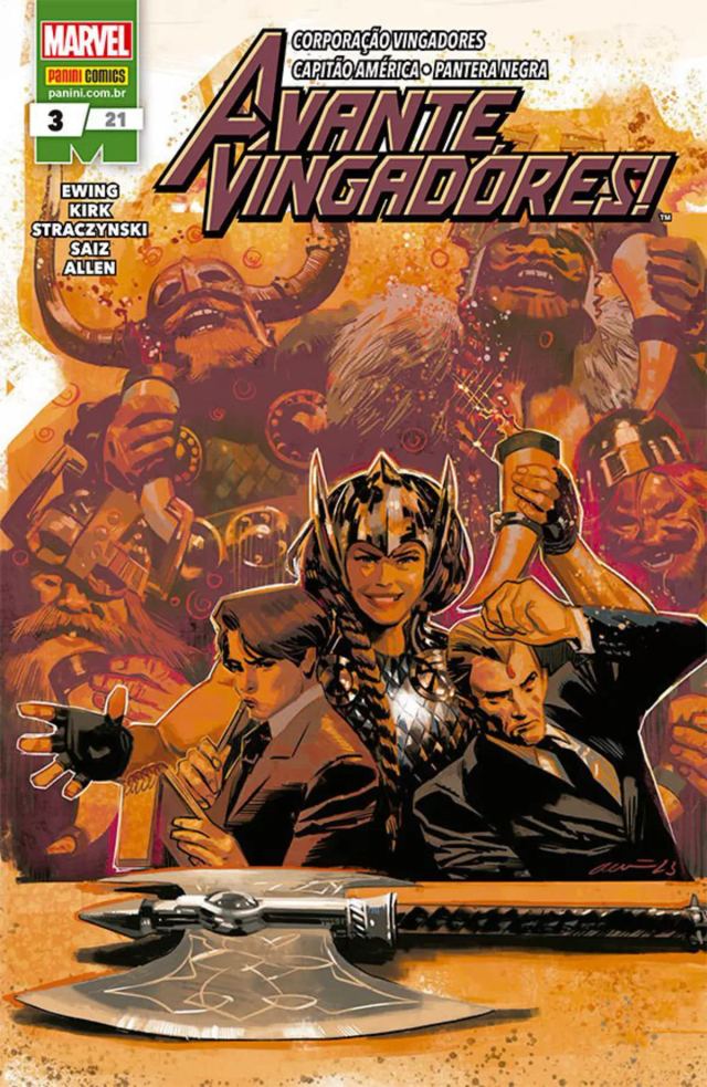 Capa de Avante, Vingadores! (2022) Vol. 03/21