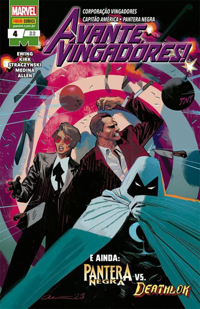 Capa de Avante, Vingadores! (2022) Vol. 04/22