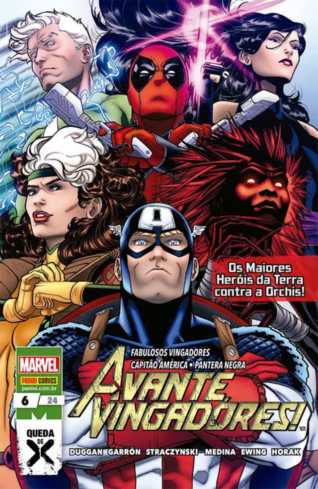 Capa de Avante, Vingadores! (2022) Vol. 06/24