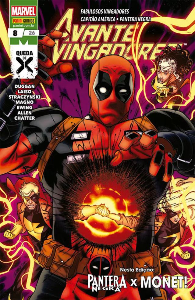 Capa de Avante, Vingadores! (2022) Vol. 08/26